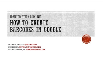 How to Create Linear Barcodes in Google Docs with Barcode Generator