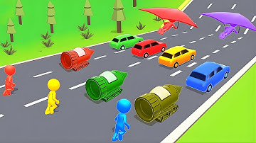 Shape shifting 🏃‍♂️🚗🚲🚦All Levels Gameplay Walkthrough Android,ios Max Level NFL4