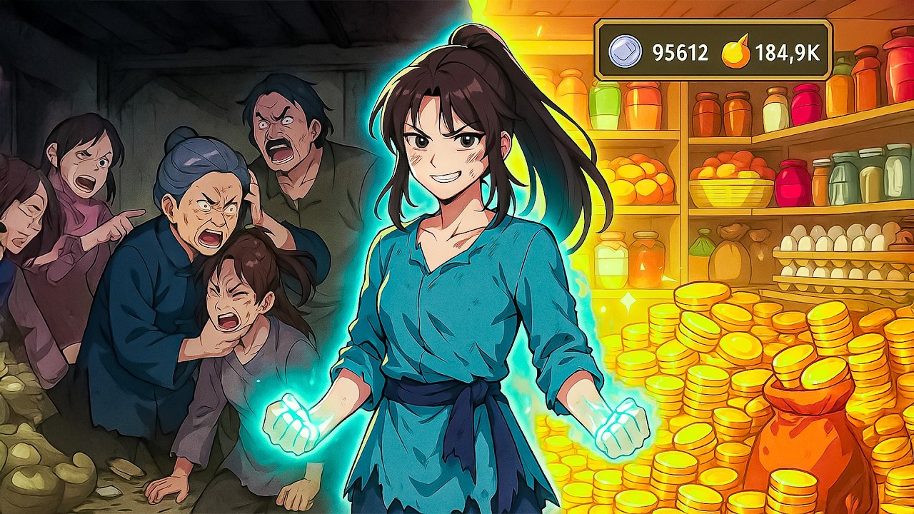 Starving and Beaten by My Own Family – But My Secret Space Will Let Me Steal Their Silver and Grain