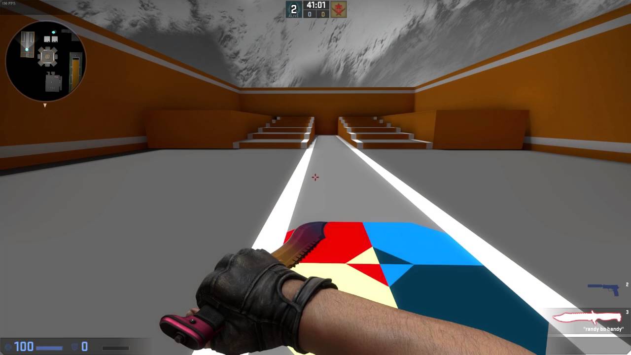 Bowie Knife fade inspection