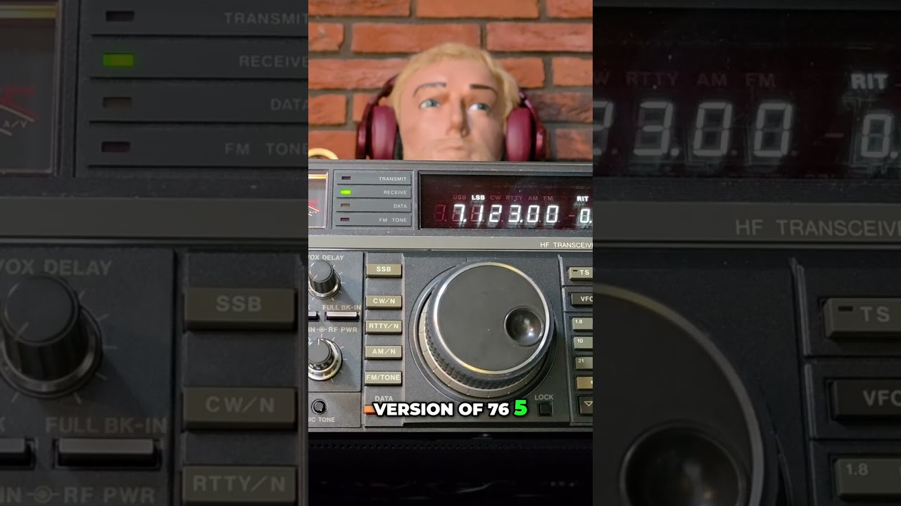 Icom IC-760Pro: My Favorite HF Transceiver Tested #shorts - YouTube