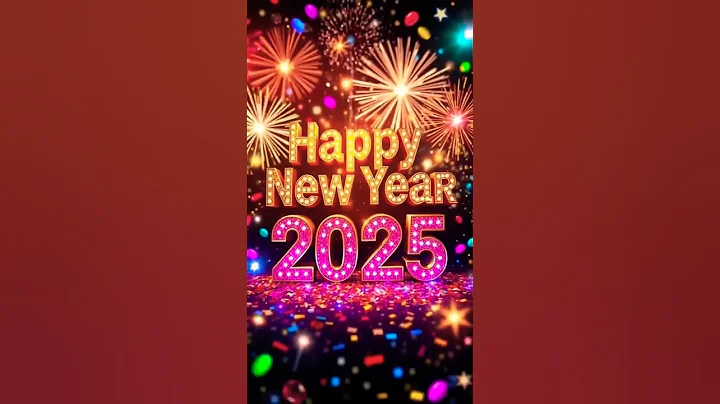 1 January 2025 Happy New Year Status Video #youtubeshorts #shorts #happynewyear #2025 #status