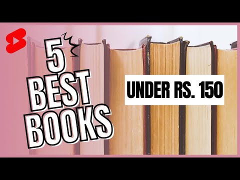 5 Knowledgeable BOOKS under Rs150 #budgetbooks #shorts