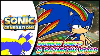 Sonic Generations (PC) Rainbow Sonic & Rainbow Road Medley Mod