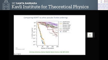 Efficient variational quantum eigensolvers for NISQ hardware ▸ Sophia Economou