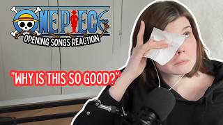 I Listened to Every One Piece Opening Song for the First Time | Part 1