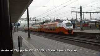 Aankomst Olympische Virm 9520 In Station Utrecht Cs