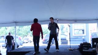 Alex Swindle and Cote Deonath sing 'Such A Night' Elvis Week 2014 (video)