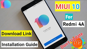 Redmi 4A _ MIUI 10 Available | First Look | Installation Guide | MIUI PRO | Download Link