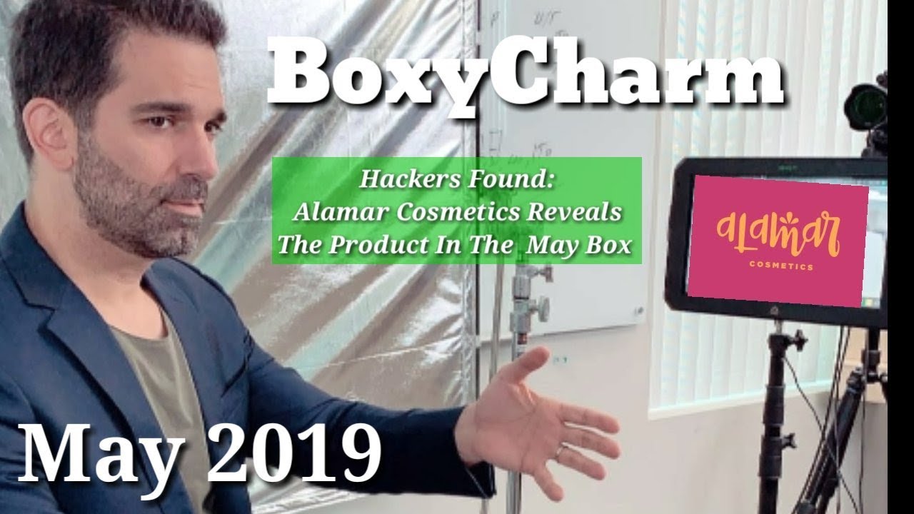 BoxyCharm Hacker Found! May 2019 Alamar Cosmetics Product Revealed!