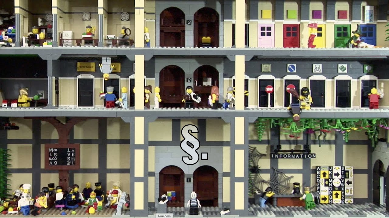 Lego Animation "Paragraph" - golego & nichtgedreht, 2015