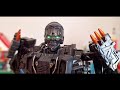 Transformers stop motion Lockdown vs Optimus Prime