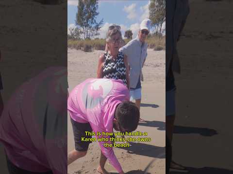 Karen VS Beach Fisherman