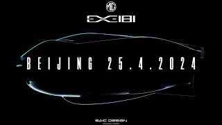 The debut of MG EXE181