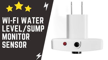 Wi-Fi Water Level/Sump Monitor Sensor with Buzzer, email/Text Alerts - Proteus L5 Overview