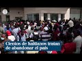 Cientos de haitianos tratan de abandonar el país tras el asesinato del presidente Jovenel Moïse