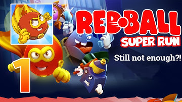 Red Ball Super Run Walkthrough #1 (Android iOS) Early Access