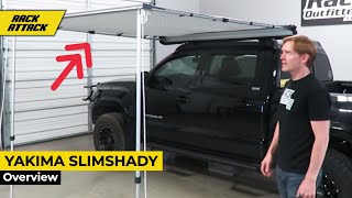 Yakima SlimShady Vehicle Roof Rack Mounted Awning Overview