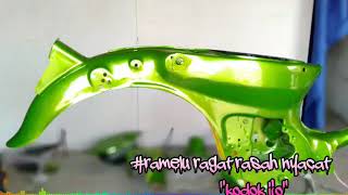 Modifikasi C70 warna hijau