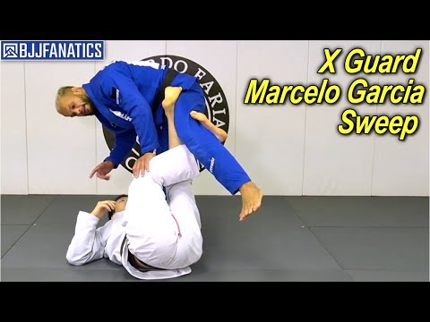 X Guard Marcelo Garcia Sweep by Marcos Tinoco - YouTube