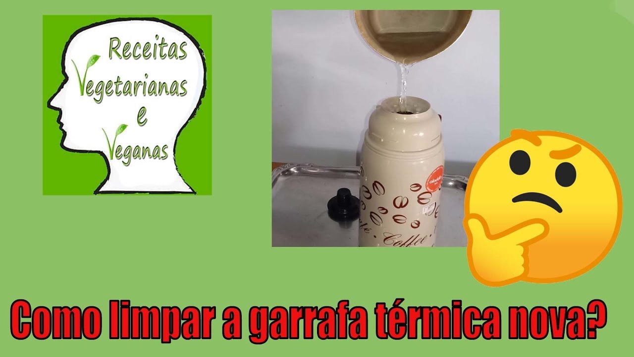 Como lavar garrafa térmica pela primeira vez Como limpar a garrafa térmica nova? YouTube Como lavar garrafa térmica pela primeira vez Como limpar a garrafa térmica nova? YouTube