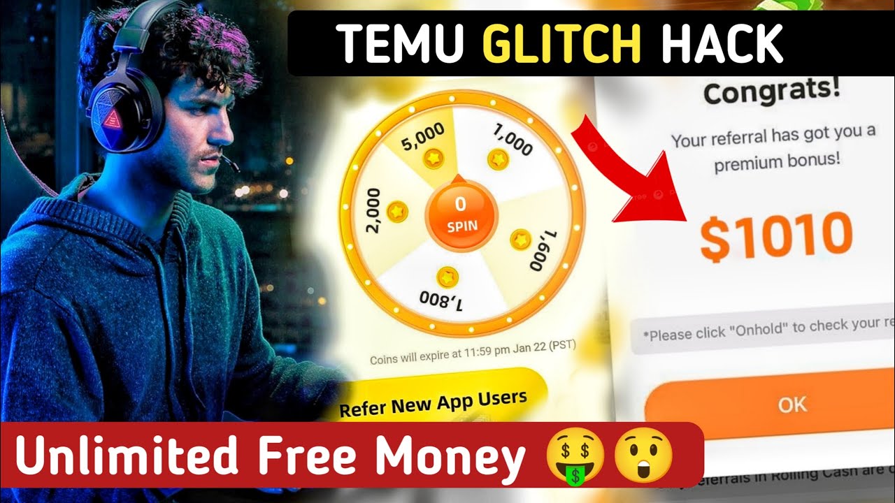 Temu method temu hack temu glitch method make money online temu