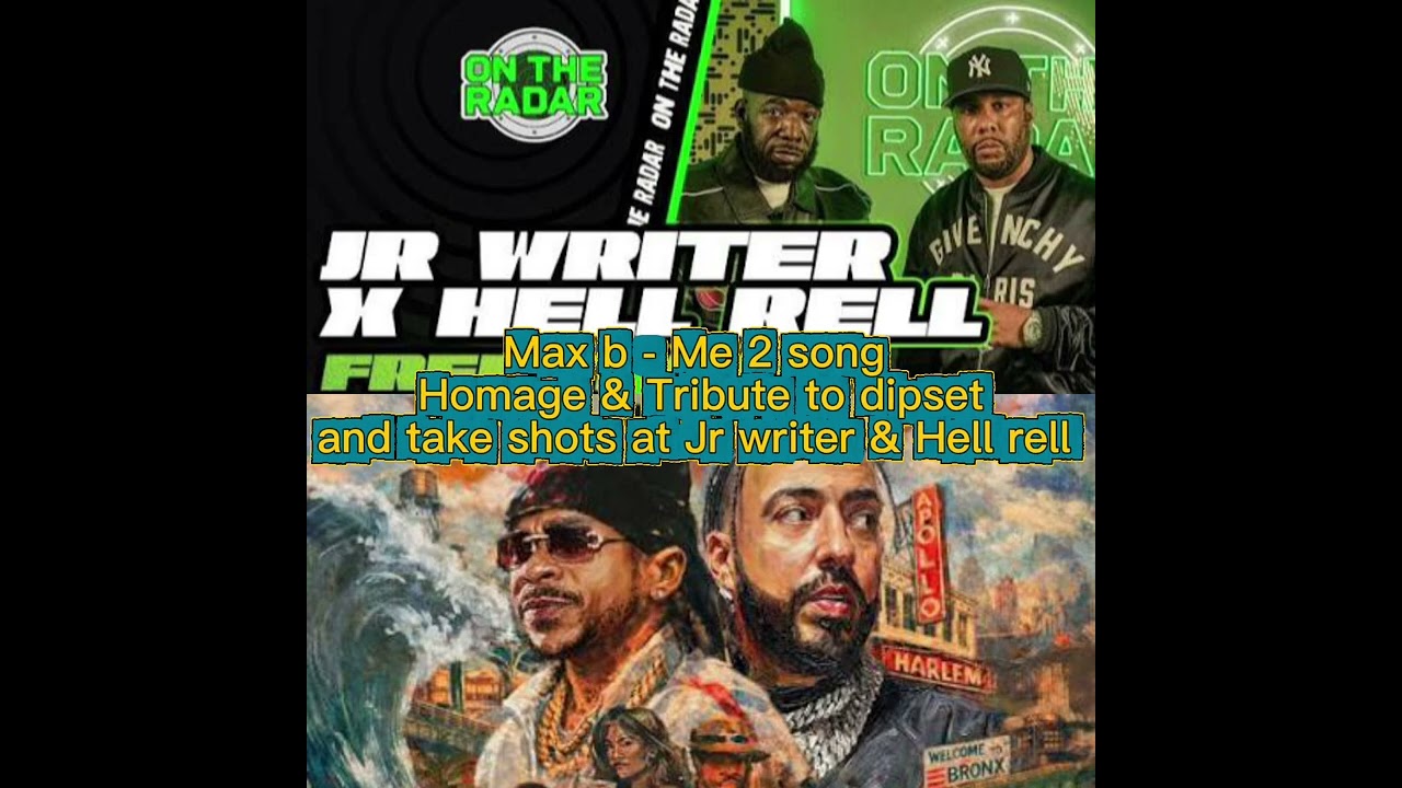 French Montana Max B Vs Dipset , Me 2 Song Tribute 