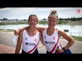 Reactie na goud op WK onder 23 - Lisa Bruijnincx & Fien van Westreenen (W2x)