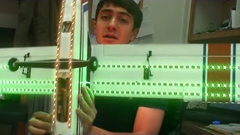 LED Strip Lights On RC Model Airplane by SIRS-E