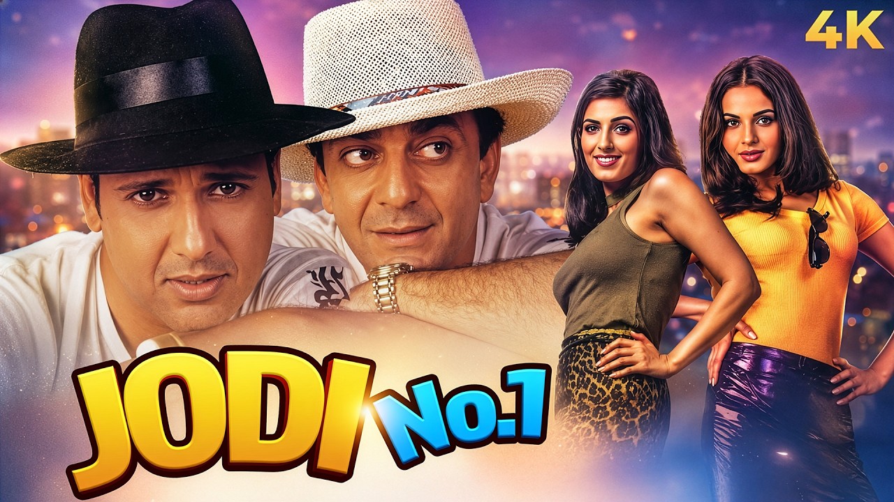Sanjay Dutt's BLOCKBUSTER Govinda's Comedy JODI NO. 1 (2001) Hindi Full Movie 4K | David Dhawan Film