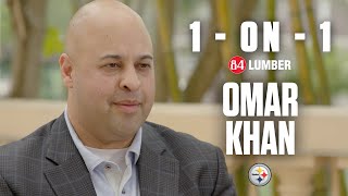 Exclusive 1-on-1 interview with GM Omar Khan | Pittsburgh Steelers