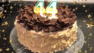 كيكة عيد ميلادي -كيتو دايت My birthday cake -keto diet