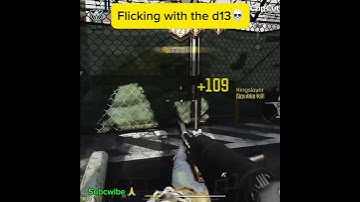 Flicking with D13 sector #codm #callofduty #cooledit