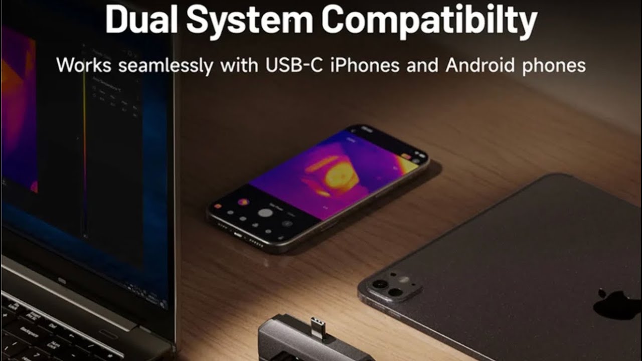 Распаковка и общий обзор тепловизионной камеры TopDon TC002C Duo