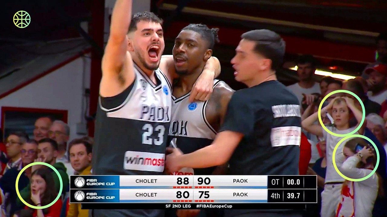 MUST-SEE ENDING | Cholet Basket v PAOK mateco | FIBA Europe Cup 2024-25