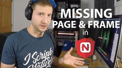 The Missing Page and Frame Objects in NativeScript with Angular