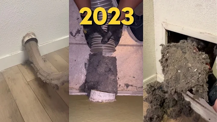 Videos that make you want to clean your dryer vent: Best of 2023 cleaning compilation