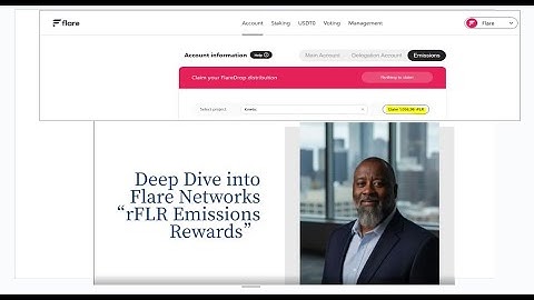 Flare Network rFLR Emission Rewards - DEEP DIVE on How to Benefit