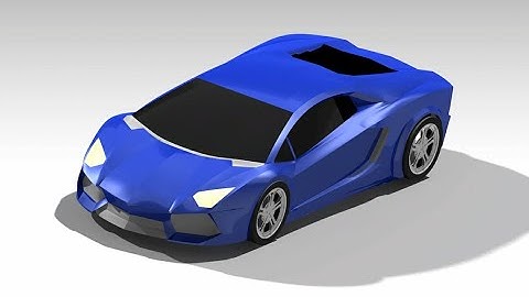 How to Design Car body in CATIA V5 | Lamborghini Aventador | Surfacing Tutorial | #cadguruji