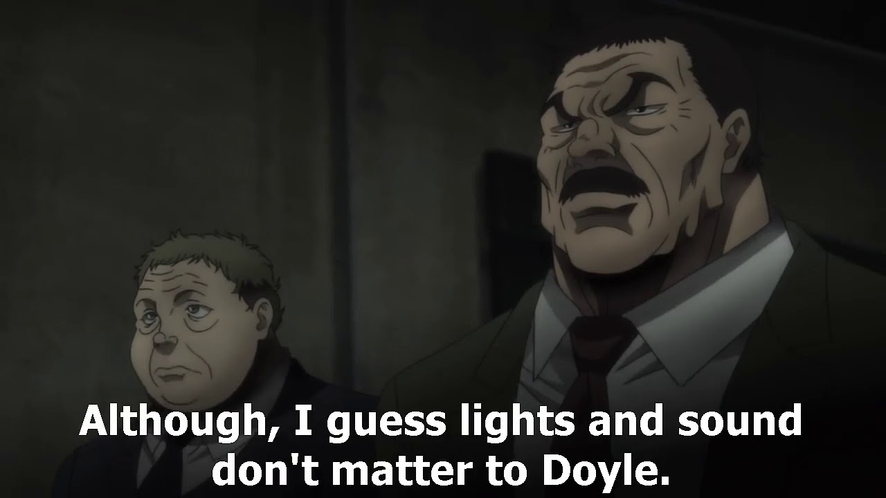 Doyle lost his hearing and got stronger!! BAKI 2020 Episode 13 English sub.