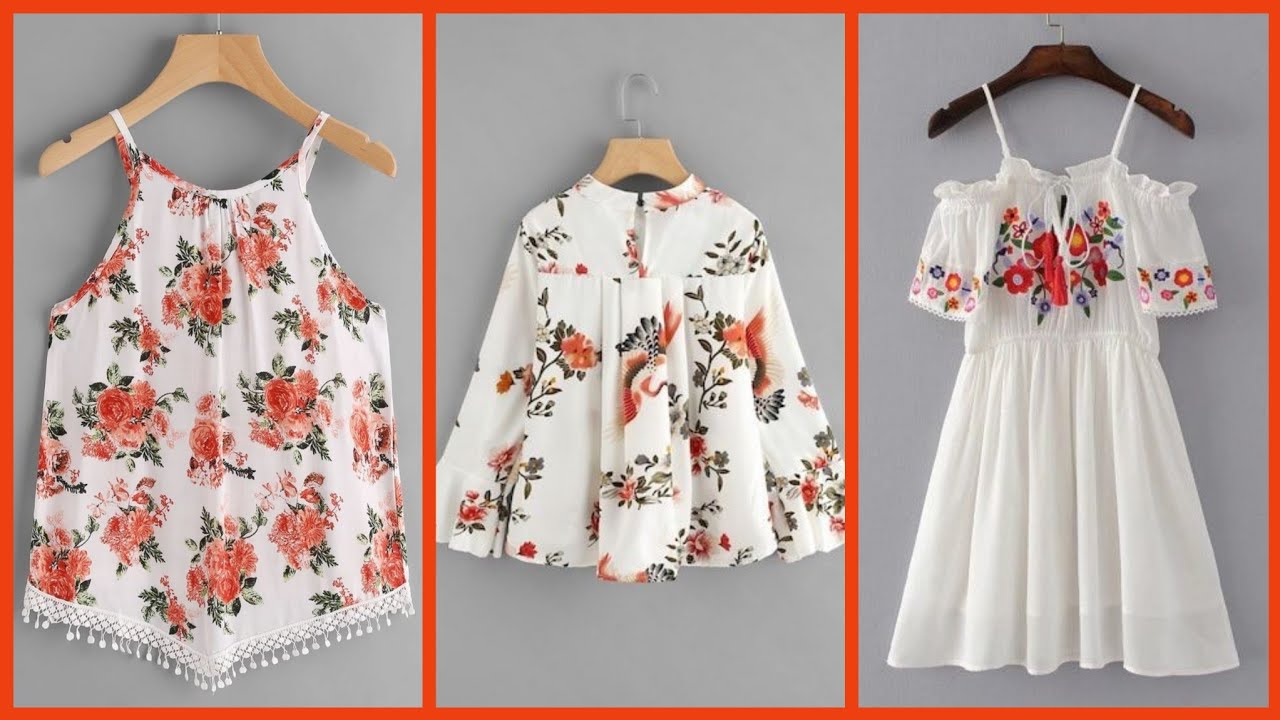 summer Wonderful!  cute and different types lovely choices ideas  designer blouse luxury style