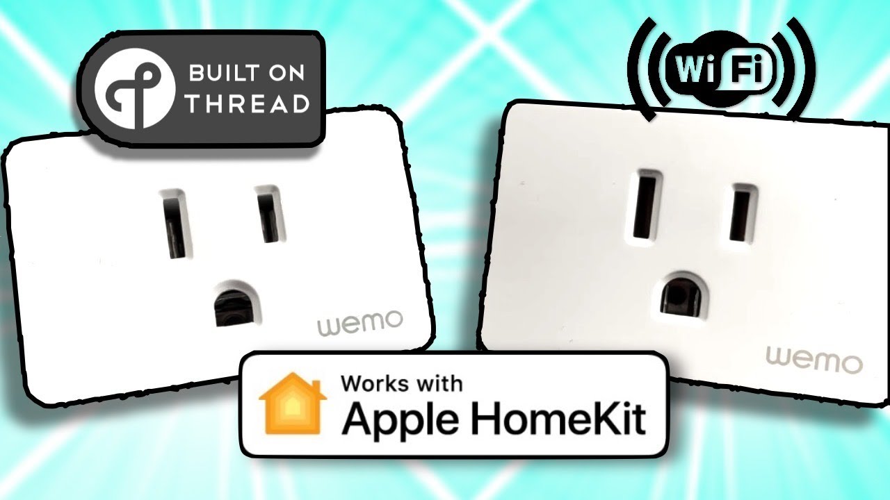  Wemo Smart Plug with Thread - Smart Outlet for Apple