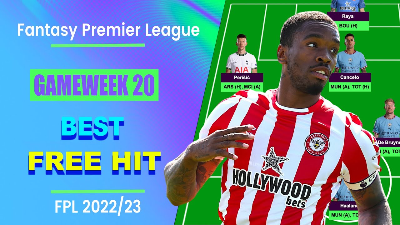 FPL Double Gameweek 20 BEST FREE HIT TEAM Fantasy Premier League 