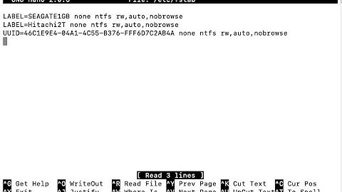 How To Make NTFS External Drive Writable In Big Sur