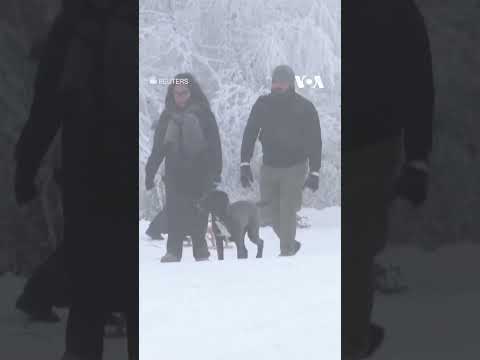 Snow, Ice Hit Parts of Southern Germany | VOA News #shorts