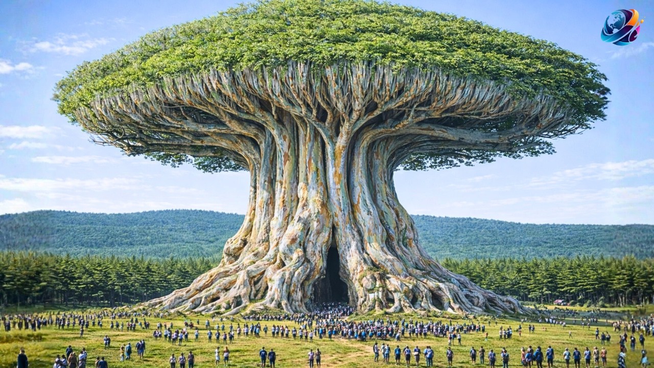 الشجرة الأضخم على الأرض أكبر من خيالك