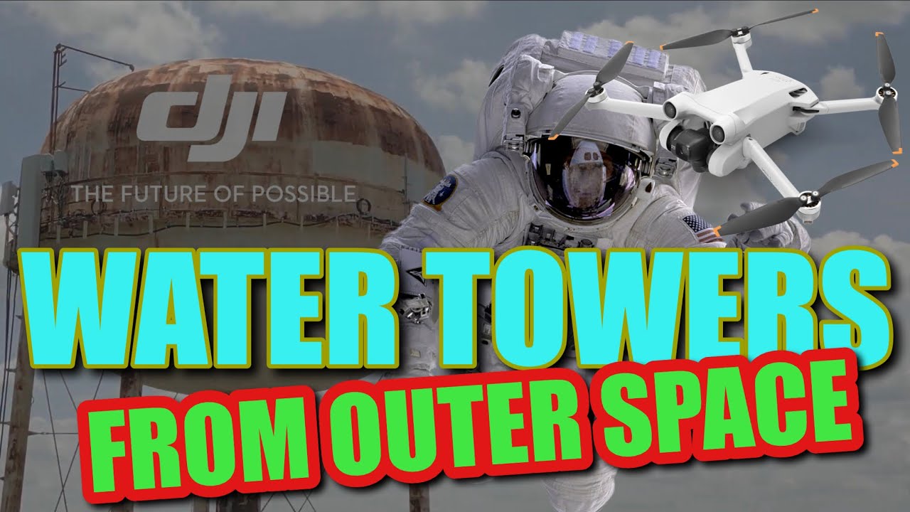 Do water towers seem outta this world to you?? dji drone YouTube