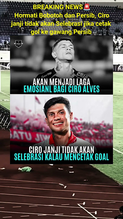 Ciro Alves' Words Ahead of the Match Against Persib Bandung #persib #bobotoh