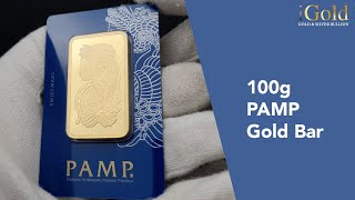 100g PAMP Gold Bar