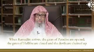Explanation of Hadith "Devils are chained in Ramadan" Sh.  Saleh Al Fawzan Hafizahullah.
